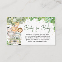 Oh Boy Jungle Safari Baby Shower Books for Baby