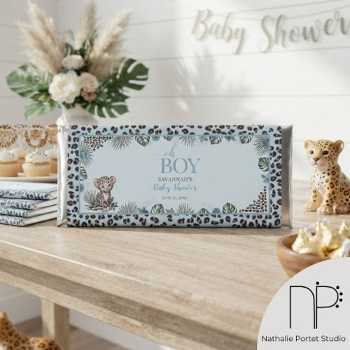 Oh Boy Leopard Cub Hershey Bar Favors