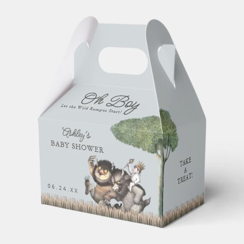 Oh Boy! Let the Wild Rumpus Start | Baby Shower Favor Boxes