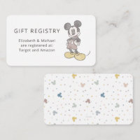 Oh, Boy! Mickey Mouse | Baby Shower Gift Registry