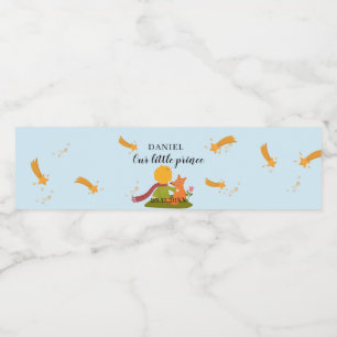 Oh Boy Our Little Prince Water Water Bottle Label