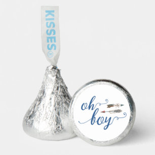Oh Boy Tribal Baby Shower Hershey®'s Kisses®