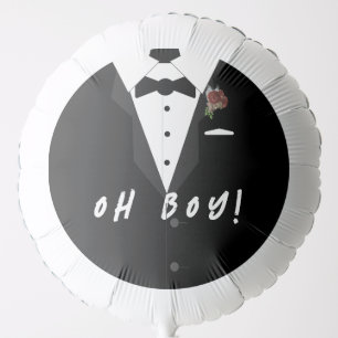 Oh Boy! Tuxedo Balloon