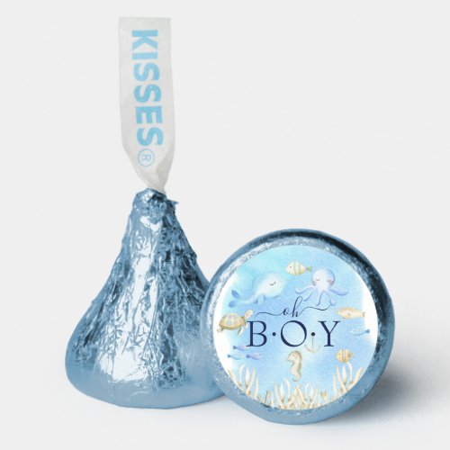 Oh Boy Under the Sea Baby Shower  Hersheys Kisses