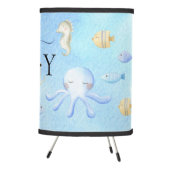 Oh Boy Under the Sea Baby Tripod Lamp (Right)