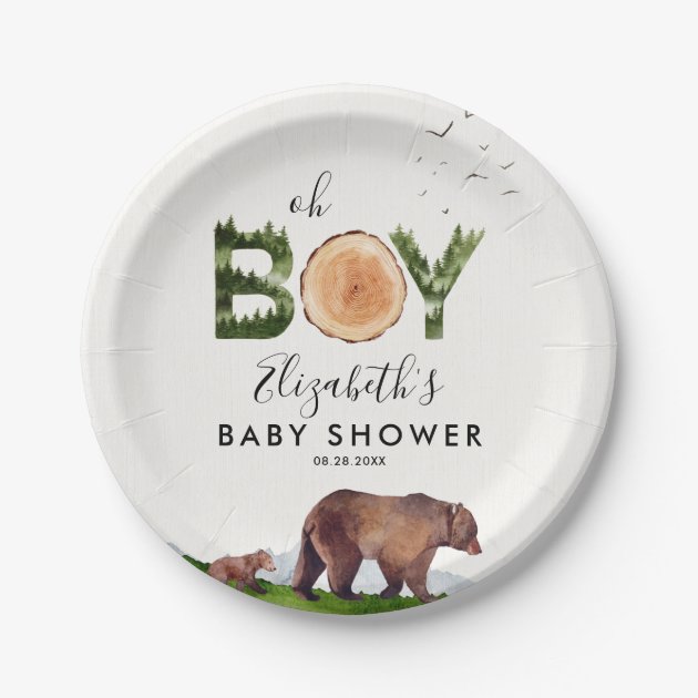 Oh discount boy plates