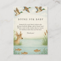 Oh Boy! Woodland Baby Shower Book Request