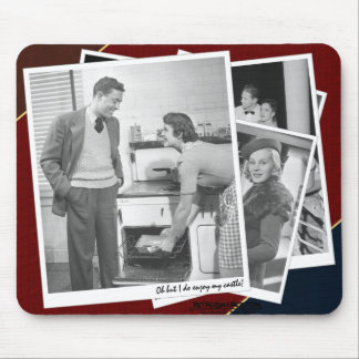 "Oh but I do enjoy my castle!" Mouse Pad
