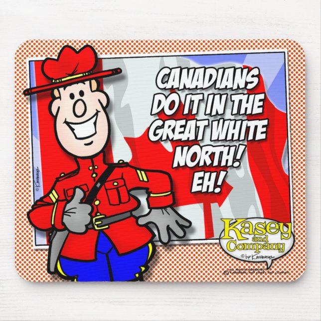 Oh Canada EH! Mouse Pad (Front)