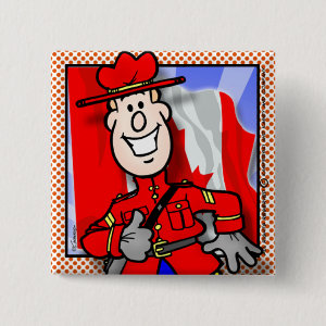 Oh Canada EH! Pinback Button