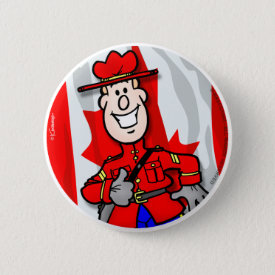 Oh Canada EH! Pinback Button