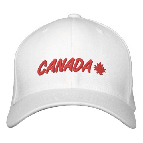 Oh Canada Embroidered Baseball Cap