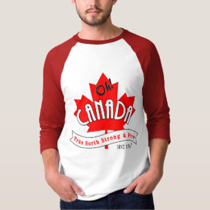 Oh Canada! True North Strong and Free - Post-Run T-Shirt