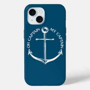Oh Captain My Captain iPhone 15 Case