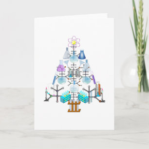 Oh Chemist Tree, Oh Christmas Tree Holiday Card