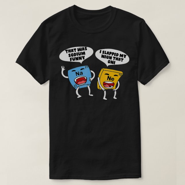 Oh Chemistree Chemistry Science Christmas Tree Che T-Shirt (Design Front)