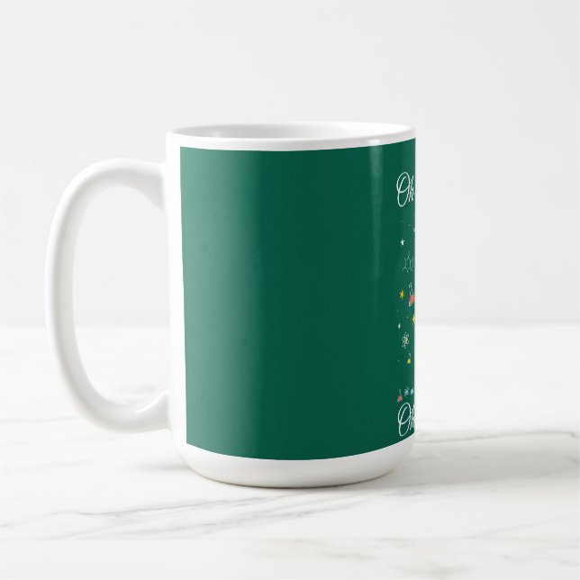 Oh Chemistree Colorful Periodic Table Elements Che Coffee Mug (Left)