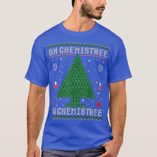 Oh Chemistree Funny Science Christmas Ugly Sweater