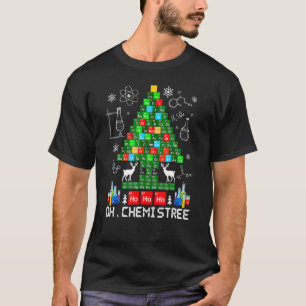 Oh Chemistree Science Christmas Tree Chemistry Ch T-Shirt