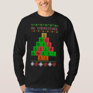 Oh Chemistree - Ugly Christmas Sweater For Chemist