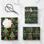 Oh Chemistree - Ugly Christmas Sweater For Chemist Wrapping Paper Sheets<br><div class="desc">An ugly sweater scientific twist design for STEM students, chemists, teachers, science professors, and biologists celebrating Christmas. It can be gifts for the end of the fall semester, school trips, back to school, Christmas, New Year, and science fairs. Design is also fitting for teacher appreciation and professor celebration. Perfect for...</div>