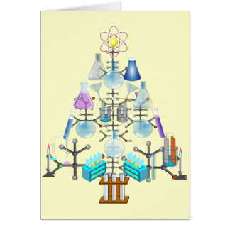 Oh Chemistry, Oh Chemist Tree Christmas Cards