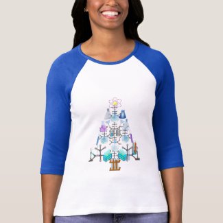 Oh Chemistry, Oh Chemist Tree T-Shirt
