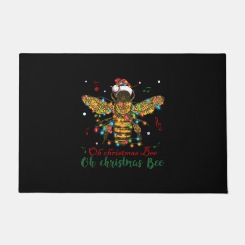 Oh Christmas Bee  Oh Christmas Bee Doormat