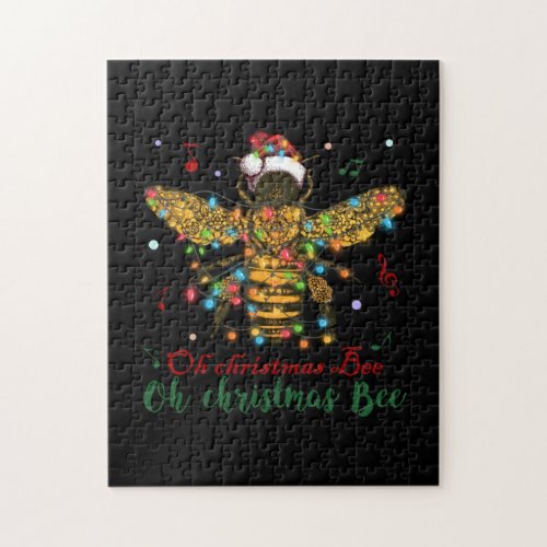 Oh Christmas Bee  Oh Christmas Bee Jigsaw Puzzle