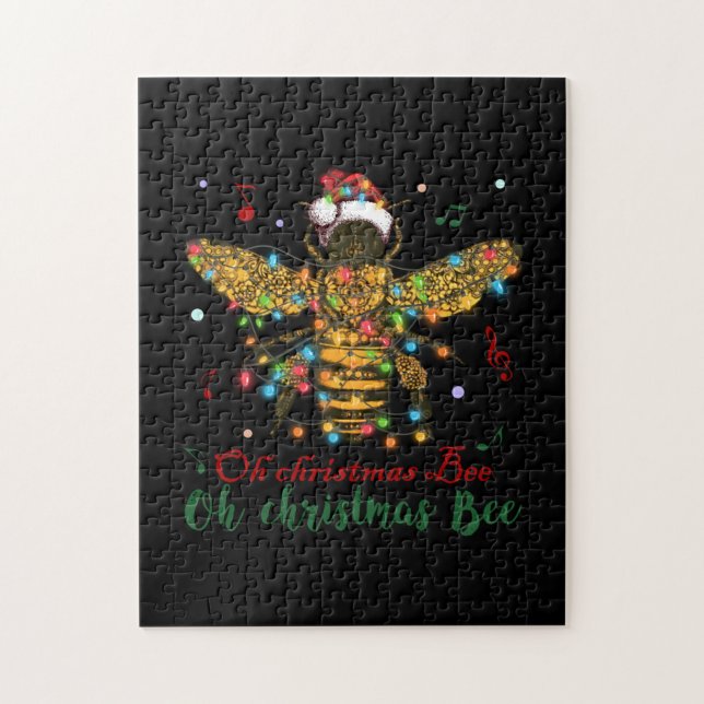 Oh Christmas Bee | Oh Christmas Bee Jigsaw Puzzle (Vertical)