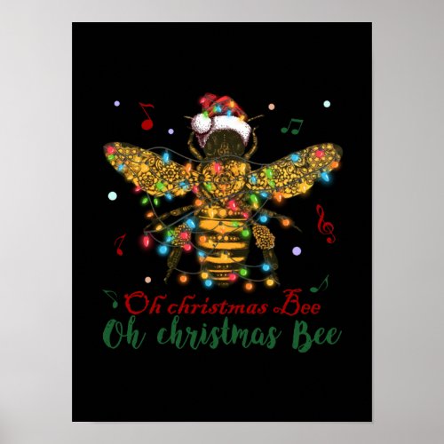 Oh Christmas Bee  Oh Christmas Bee Poster