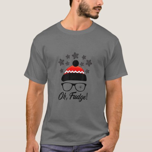 Oh Christmas Funny Story Xmas Watching Movie Gift T_Shirt