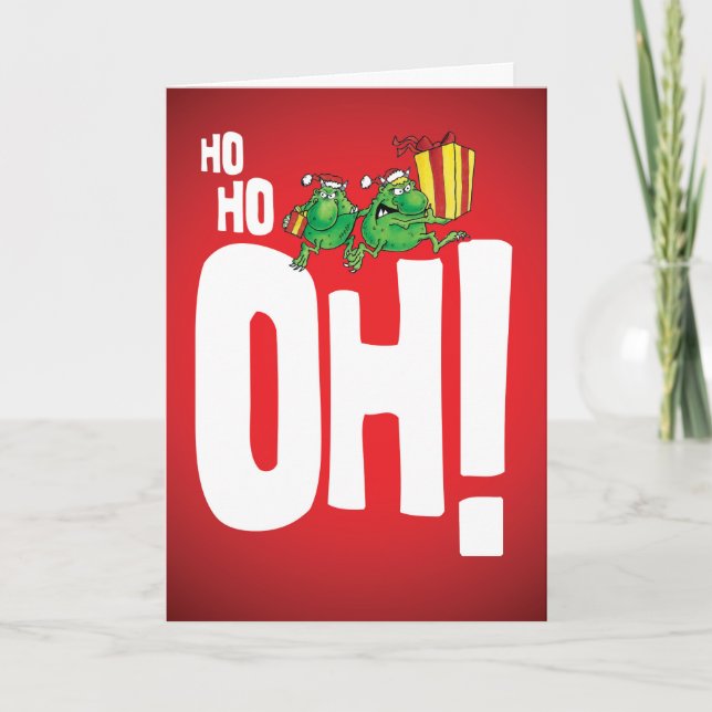 Oh! Christmas Holiday Card (Front)