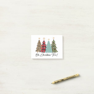 Oh, Christmas Tree!! Merry Christmas Post-it Notes
