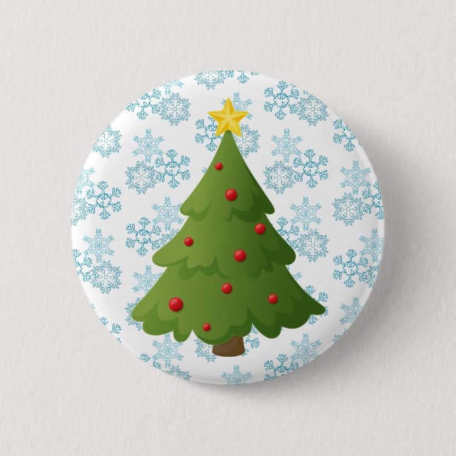 Oh Christmas tree Pinback Button (Front)