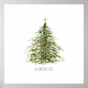 Oh, Christmas Tree Poster