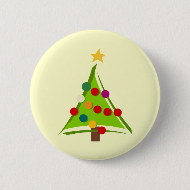 Oh Christmas Tree Tshirts and Gifts Button (Front)