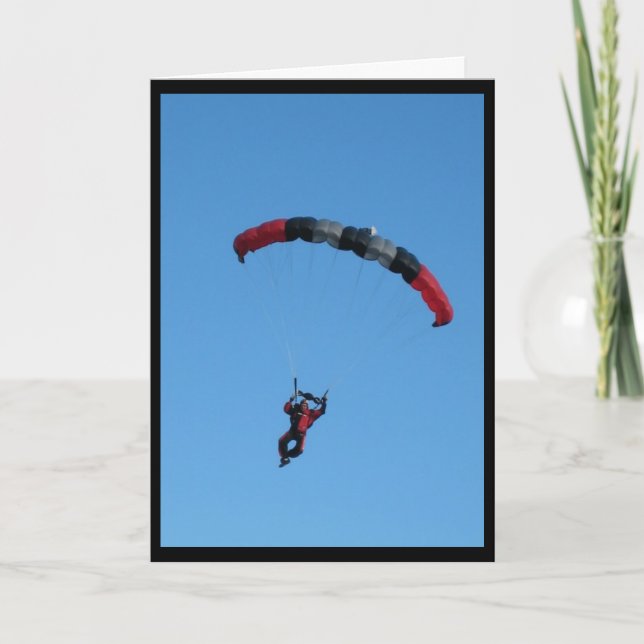 Oh Chute! I Missed Your Birthday Card (Front)