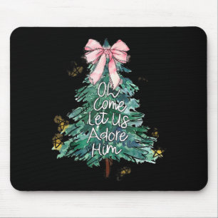 Oh Come Let Us Adore Him Christmas Uni G Small Mod Mouse Pad