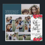 Oh Come Let Us Adore Him Wedding Announcement<br><div class="desc">Express your gratitude to friends and family members who celebrated with you on your special day with this modern wedding thank you note. **PLEASE READ BEFORE ORDERING** If you make changes to the shape or size or choose another product and the design is cropped in any way or doesn't look...</div>