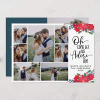 Oh Come Let Us Adore Him Wedding Announcement 