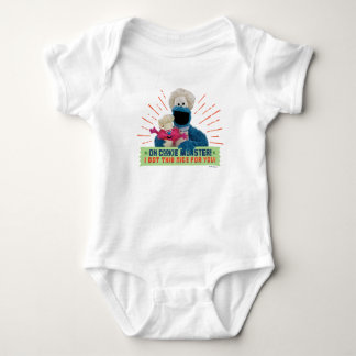 Oh Cookie Monster! I Got This Nice For You Baby Bodysuit