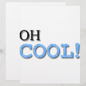 Oh Cool Text (Front/Back)
