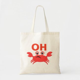Oh Crab Tote Bag