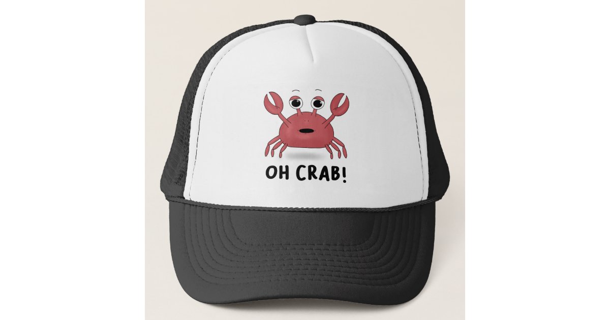 Crab in a Beach Hat Red, White & Blue Personalized Tote Bag, Zazzle