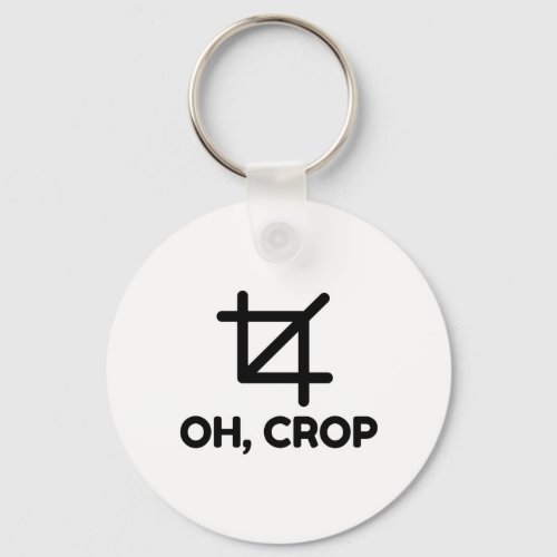 OH CROP KEYCHAIN