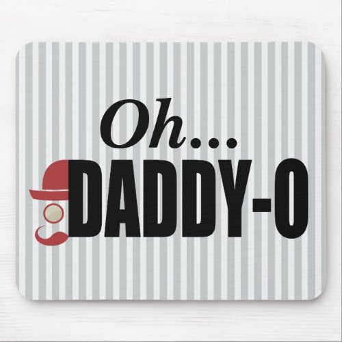 OhDaddy_O Hipster Man Mouse Pad