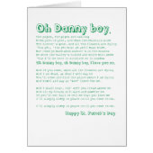 Oh Danny boy! (Front)