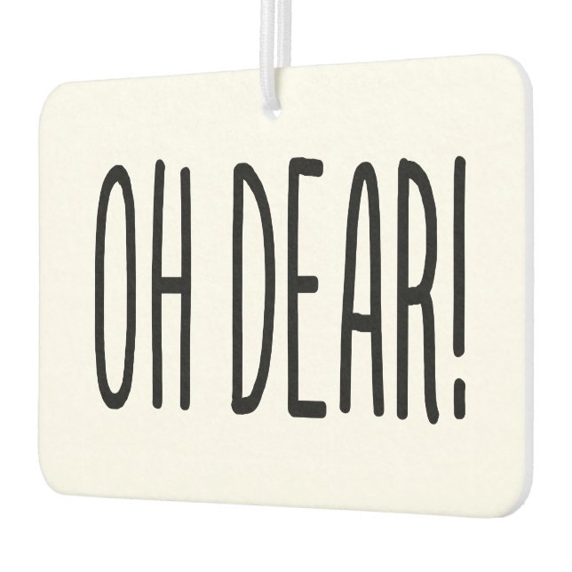 OH DEAR! AIR FRESHENER (Left)