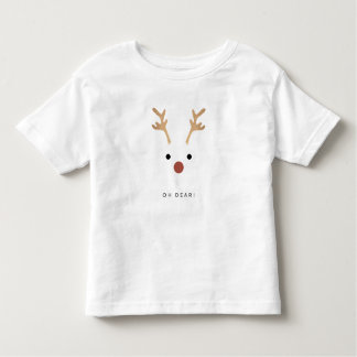 Oh Dear Cute Deer Themed T-shirt for Toddler